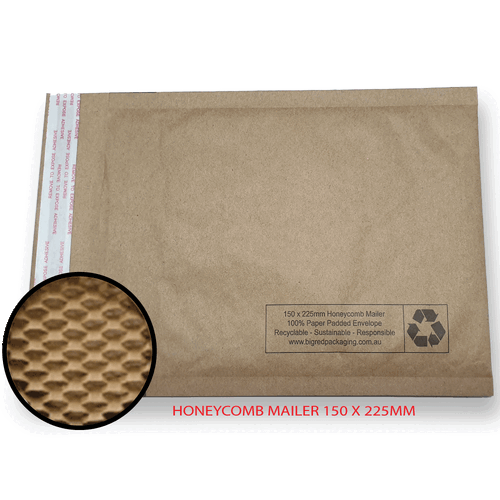 Honeycomb #1 Paper Padded Mailer 150x225mm x200pcs